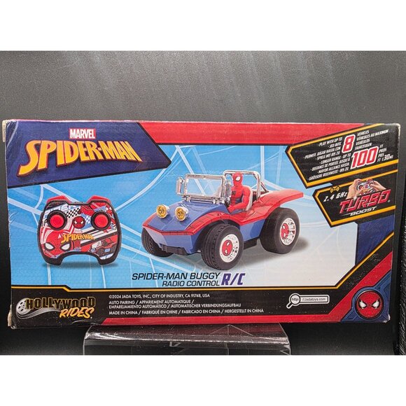 Marvel Spider-Man Buggy Radio Control R/C Car 2.4 GHz Turbo Boost - Picture 4 of 6